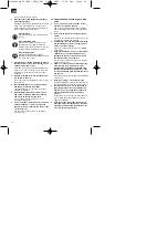 Preview for 14 page of EINHELL PROFI SILVER LINE PS-HKS 1600 Laser Operating Instructions Manual