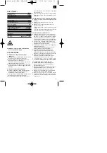 Preview for 31 page of EINHELL PROFI SILVER LINE PS-HKS 1600 Laser Operating Instructions Manual