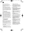 Preview for 34 page of EINHELL PROFI SILVER LINE PS-HKS 1600 Laser Operating Instructions Manual