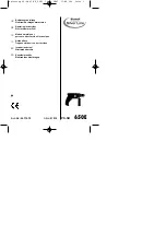 EINHELL PROFI Silver Line PS-SB 650E Operating Instructions Manual предпросмотр