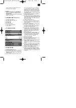 Preview for 7 page of EINHELL PROFI Silver Line PS-SB 650E Operating Instructions Manual