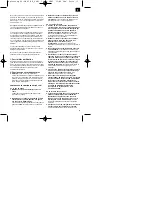 Preview for 15 page of EINHELL PROFI Silver Line PS-SB 650E Operating Instructions Manual