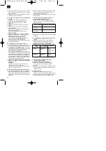 Preview for 18 page of EINHELL PROFI Silver Line PS-SB 650E Operating Instructions Manual