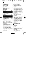 Preview for 22 page of EINHELL PROFI Silver Line PS-SB 650E Operating Instructions Manual