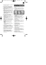 Preview for 23 page of EINHELL PROFI Silver Line PS-SB 650E Operating Instructions Manual