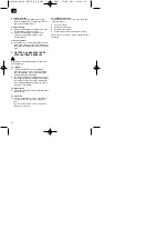 Preview for 34 page of EINHELL PROFI Silver Line PS-SB 650E Operating Instructions Manual