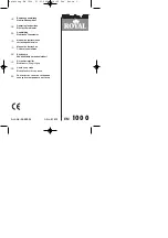 Предварительный просмотр 3 страницы Einhell Royal 34.003.30 Operating Instructions Manual