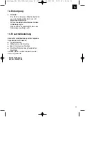 Предварительный просмотр 11 страницы Einhell Royal 34.016.50 Original Operating Instructions