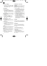 Предварительный просмотр 14 страницы Einhell Royal 34.330.62 Operating Instructions Manual