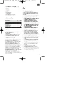 Предварительный просмотр 3 страницы Einhell Royal 36.061.20 Operating Instructions Manual