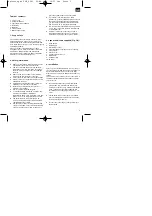 Preview for 5 page of Einhell Royal 41.737.50 Operating Instructions Manual