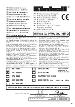 Предварительный просмотр 65 страницы Einhell Royal 41.766.20 Operating Instructions Manual