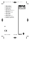 Einhell Royal BWP 9 Operating Instructions Manual preview