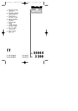 Предварительный просмотр 3 страницы Einhell Royal LS 2200 Operating Instructions Manual