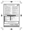 Предварительный просмотр 113 страницы Einhell Royal MKS 38 Operating Instructions Manual