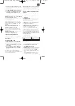 Preview for 19 page of Einhell Royal MSB 34 Operating Instructions Manual