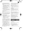 Preview for 41 page of Einhell Royal MSB 34 Operating Instructions Manual