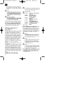 Preview for 38 page of Einhell Royal REK 2040 WK Operating Instructions Manual