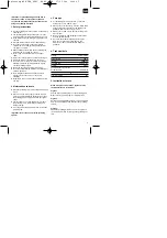 Предварительный просмотр 5 страницы EINHELL 01012 Operating Instructions Manual