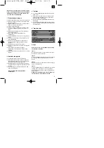 Предварительный просмотр 11 страницы EINHELL 01012 Operating Instructions Manual