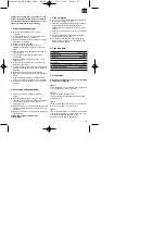 Предварительный просмотр 15 страницы EINHELL 01012 Operating Instructions Manual