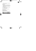 Предварительный просмотр 7 страницы EINHELL 01012 Operating Manual