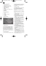 Предварительный просмотр 14 страницы EINHELL 01012 Operating Manual