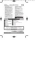 Предварительный просмотр 64 страницы EINHELL 01024 Operating Instructions Manual