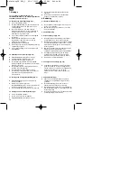 Preview for 28 page of EINHELL 01025 Operating Instructions Manual