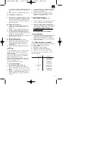 Preview for 35 page of EINHELL 01025 Operating Instructions Manual