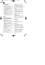 Preview for 40 page of EINHELL 01025 Operating Instructions Manual