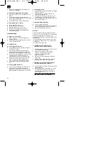 Preview for 46 page of EINHELL 01025 Operating Instructions Manual