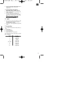 Предварительный просмотр 53 страницы EINHELL 01025 Operating Instructions Manual