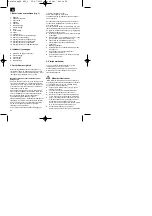 Preview for 54 page of EINHELL 01025 Operating Instructions Manual