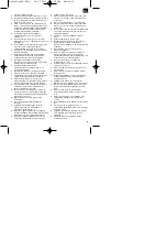 Preview for 61 page of EINHELL 01025 Operating Instructions Manual