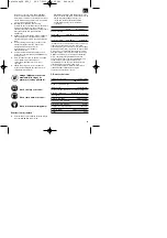 Preview for 63 page of EINHELL 01025 Operating Instructions Manual