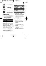 Preview for 75 page of EINHELL 01025 Operating Instructions Manual