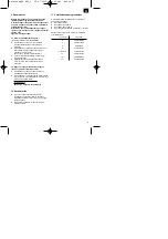 Предварительный просмотр 77 страницы EINHELL 01025 Operating Instructions Manual