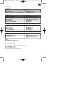 Preview for 5 page of EINHELL 01033 Operating Instructions Manual