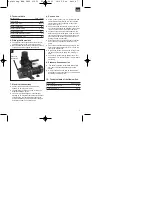 Preview for 7 page of EINHELL 01033 Operating Instructions Manual