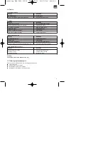 Предварительный просмотр 9 страницы EINHELL 01033 Operating Instructions Manual