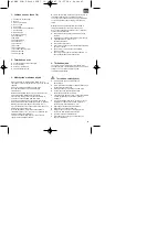 Preview for 45 page of EINHELL 01065 Operating Instructions Manual