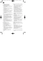 Preview for 70 page of EINHELL 01065 Operating Instructions Manual