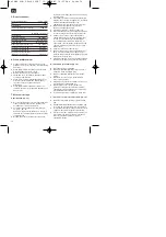 Preview for 74 page of EINHELL 01065 Operating Instructions Manual