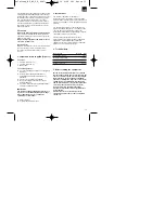 Предварительный просмотр 13 страницы EINHELL 10.021.50 Operating Instructions Manual