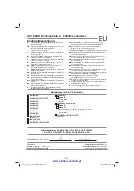 Предварительный просмотр 122 страницы EINHELL 10.022.25 Original Operating Instructions