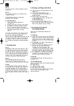 Preview for 8 page of EINHELL 10.891.22 Original Operating Instructions