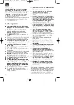 Preview for 10 page of EINHELL 10.891.22 Original Operating Instructions