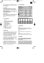 Предварительный просмотр 11 страницы EINHELL 10.891.22 Original Operating Instructions