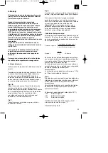 Preview for 29 page of EINHELL 10.891.22 Original Operating Instructions